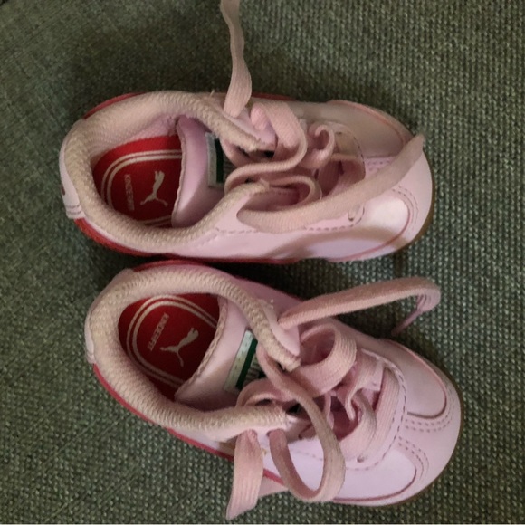 PUMA Roma Basic Summer "Pink" Infant Girls' Shoe-4C - Picture 7 of 9